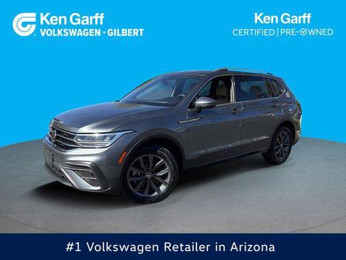 Platinum Gray Metallic 2022 Volkswagen Tiguan 2.0T SE