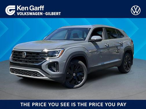 pure gray 2026 Volkswagen Atlas Cross Sport 2.0T SE w/Technology 4MOTION