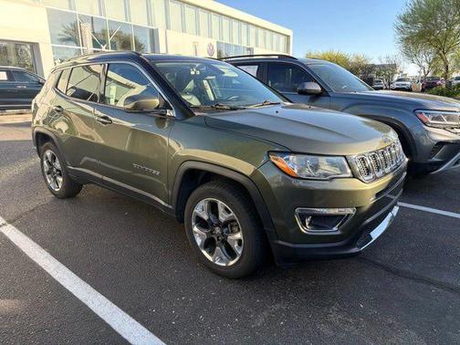 Olive Green Pearlcoat 2019 Jeep Compass Limited