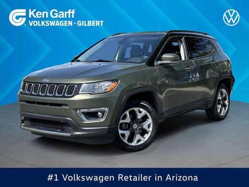Olive Green Pearlcoat 2019 Jeep Compass Limited