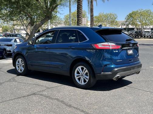 Green Metallic 2020 Ford Edge SEL