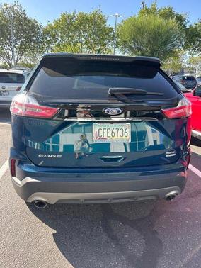 Green Metallic 2020 Ford Edge SEL
