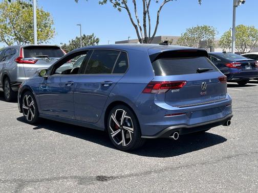 slate blue metallic 2026 Volkswagen Golf GTI 2.0T SE DSG