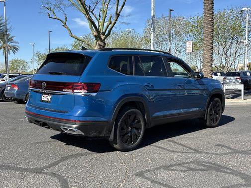mountain lake blue metallic 2026 Volkswagen Atlas 2.0T SE w/Technology