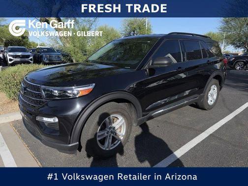 Agate Black Metallic 2020 Ford Explorer XLT