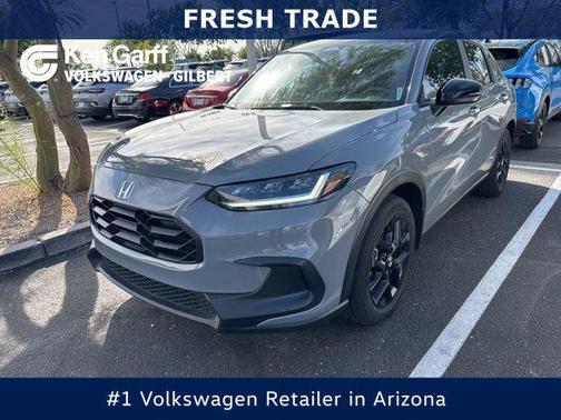 Urban Gray Pearl 2024 Honda HR-V Sport