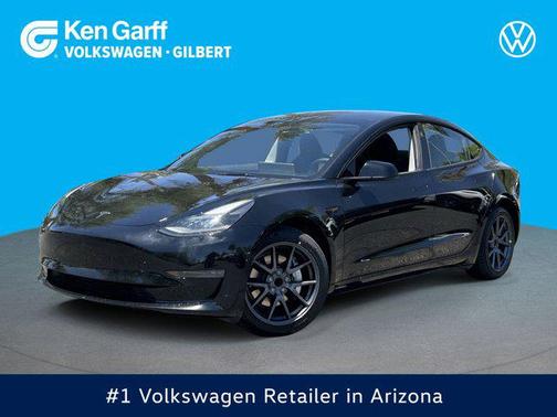 Solid Black 2023 Tesla Model 3 Standard Range