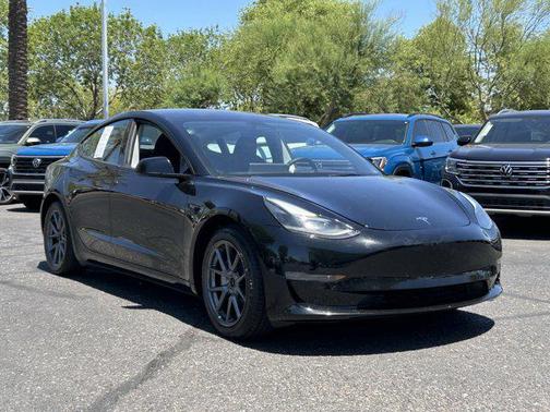 Solid Black 2023 Tesla Model 3 Standard Range