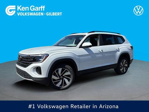 opal white pearl 2026 Volkswagen Atlas 2.0T SE w/Technology