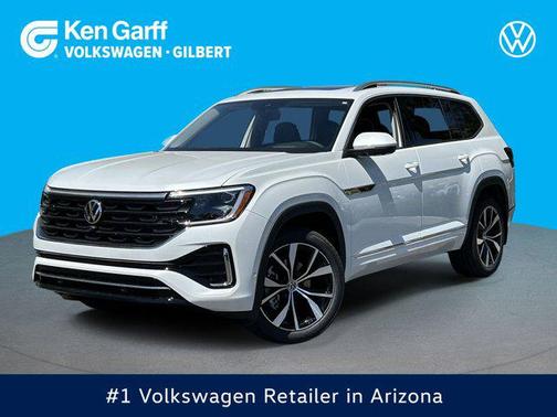 Opal White Pearl 2026 Volkswagen Atlas 2.0T SEL Premium R-Line 4MOTION SUV
