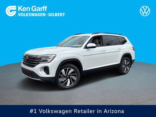 opal white pearl 2026 Volkswagen Atlas 2.0T SE w/Technology