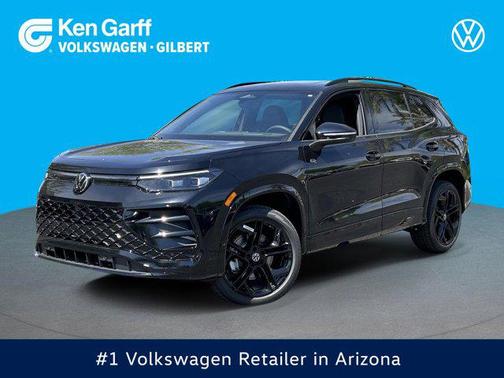 deep black pearl 2026 Volkswagen Tiguan 2.0T SE R-Line Black 4MOTION