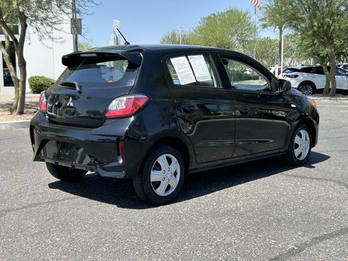 Jet Black Metallic 2024 Mitsubishi Mirage ES