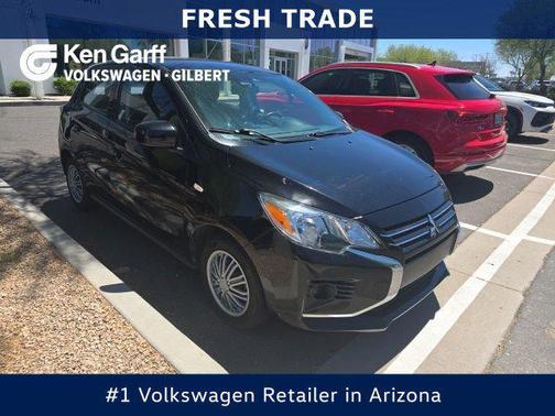 Jet Black Metallic 2024 Mitsubishi Mirage ES