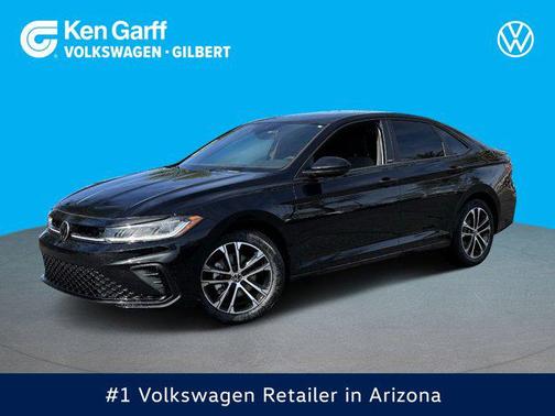Deep Black Pearl 2026 Volkswagen Jetta 1.4T S