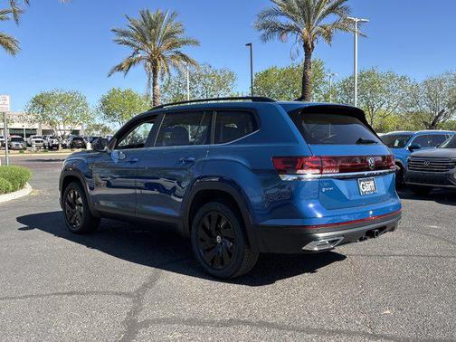 mountain lake blue metallic 2026 Volkswagen Atlas 2.0T SE w/Technology