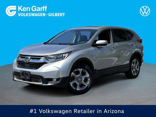 Lunar Silver Metallic 2018 Honda CR-V EX-L