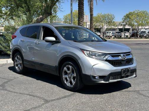 Lunar Silver Metallic 2018 Honda CR-V EX-L