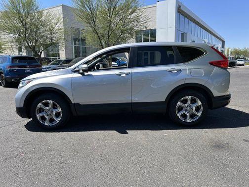 Lunar Silver Metallic 2018 Honda CR-V EX-L