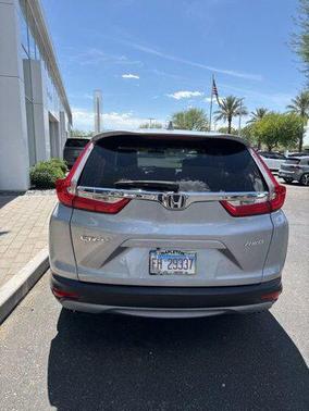 Lunar Silver Metallic 2018 Honda CR-V EX-L