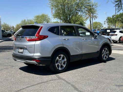 Lunar Silver Metallic 2018 Honda CR-V EX-L