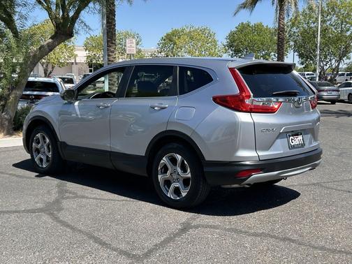 Lunar Silver Metallic 2018 Honda CR-V EX-L