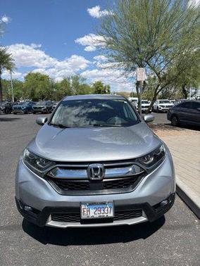 Lunar Silver Metallic 2018 Honda CR-V EX-L