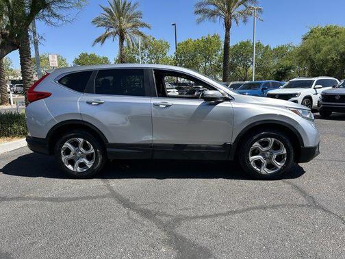 Lunar Silver Metallic 2018 Honda CR-V EX-L