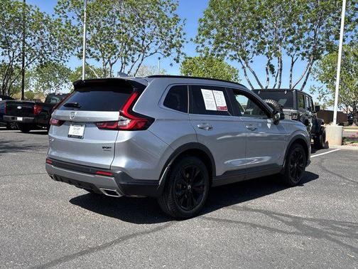 Lunar Silver Metallic 2024 Honda CR-V Hybrid Sport Touring AWD