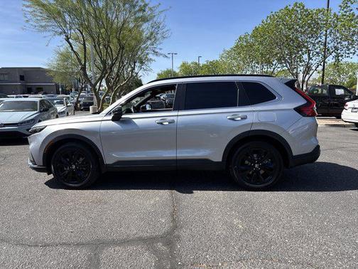 Lunar Silver Metallic 2024 Honda CR-V Hybrid Sport Touring AWD
