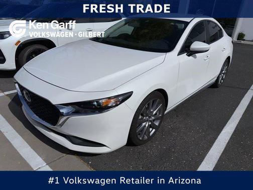 Snowflake White Pearl Mica 2020 Mazda Mazda3 FWD w/Select Package