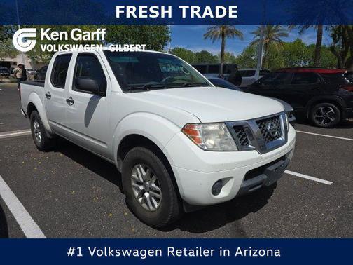 Glacier White 2017 Nissan Frontier SV