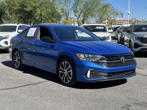 Blue Metallic 2023 Volkswagen Jetta 1.5T Sport
