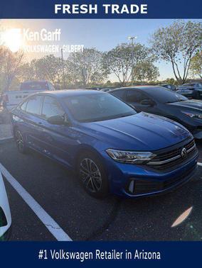 Blue Metallic 2023 Volkswagen Jetta 1.5T Sport