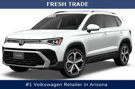 Pure White 2025 Volkswagen Taos 1.5T SEL