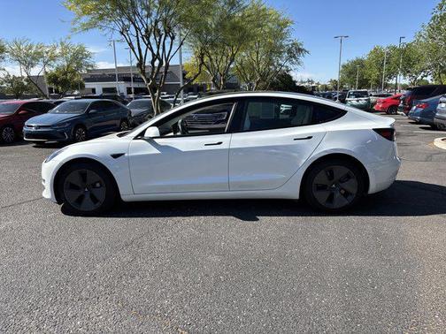 Pearl White Multi-Coat 2021 Tesla Model 3 Long Range
