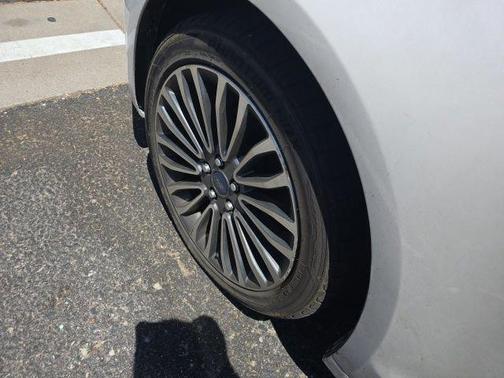 White Platinum 2017 Ford Fusion Titanium