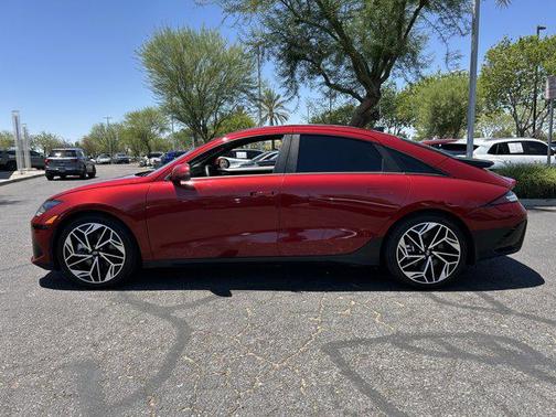 Ultimate Red 2023 Hyundai IONIQ 6 SEL