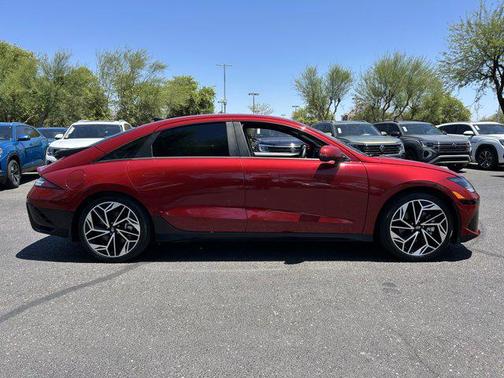 Ultimate Red 2023 Hyundai IONIQ 6 SEL