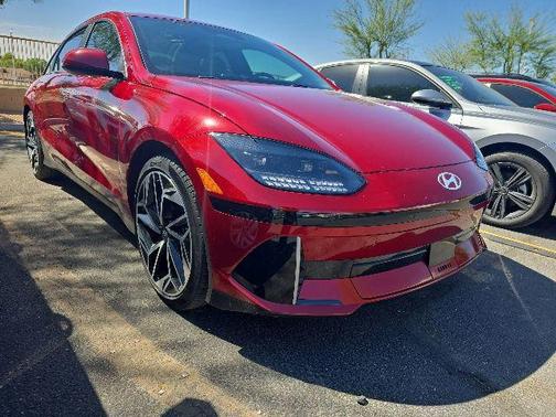 Ultimate Red 2023 Hyundai IONIQ 6 SEL