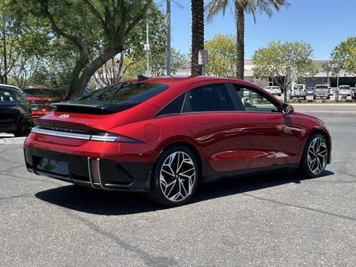 Ultimate Red 2023 Hyundai IONIQ 6 SEL