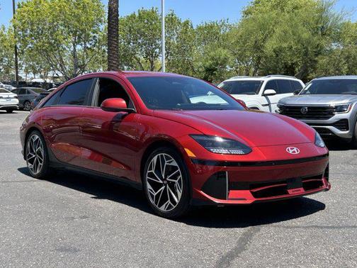 Ultimate Red 2023 Hyundai IONIQ 6 SEL