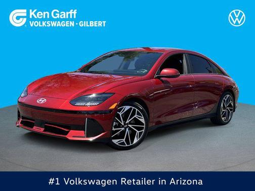 Ultimate Red 2023 Hyundai IONIQ 6 SEL