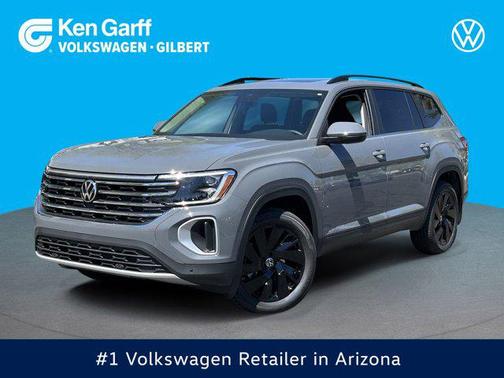Pure Gray 2026 Volkswagen Atlas 2.0T SE w/Technology 4MOTION