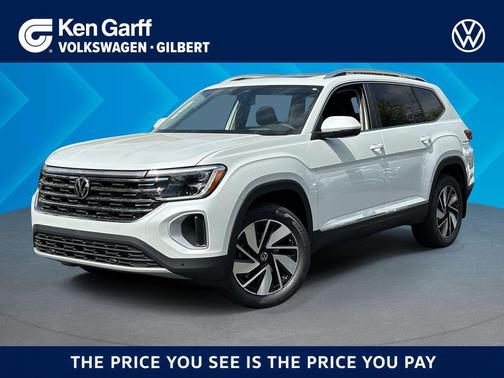 opal white pearl 2026 Volkswagen Atlas 2.0T SEL