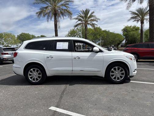 Summit White 2017 Buick Enclave Premium