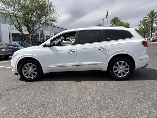 Summit White 2017 Buick Enclave Premium