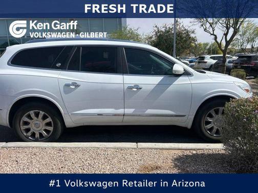 Summit White 2017 Buick Enclave Premium