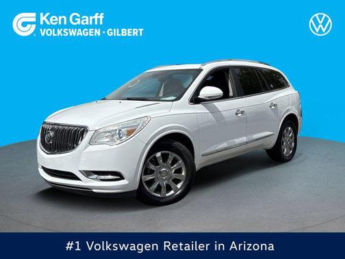 Summit White 2017 Buick Enclave Premium