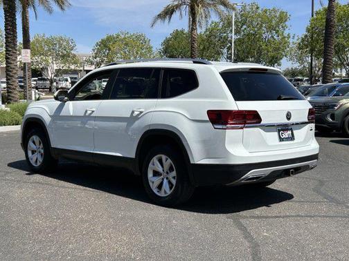 Pure White 2019 Volkswagen Atlas 3.6L S